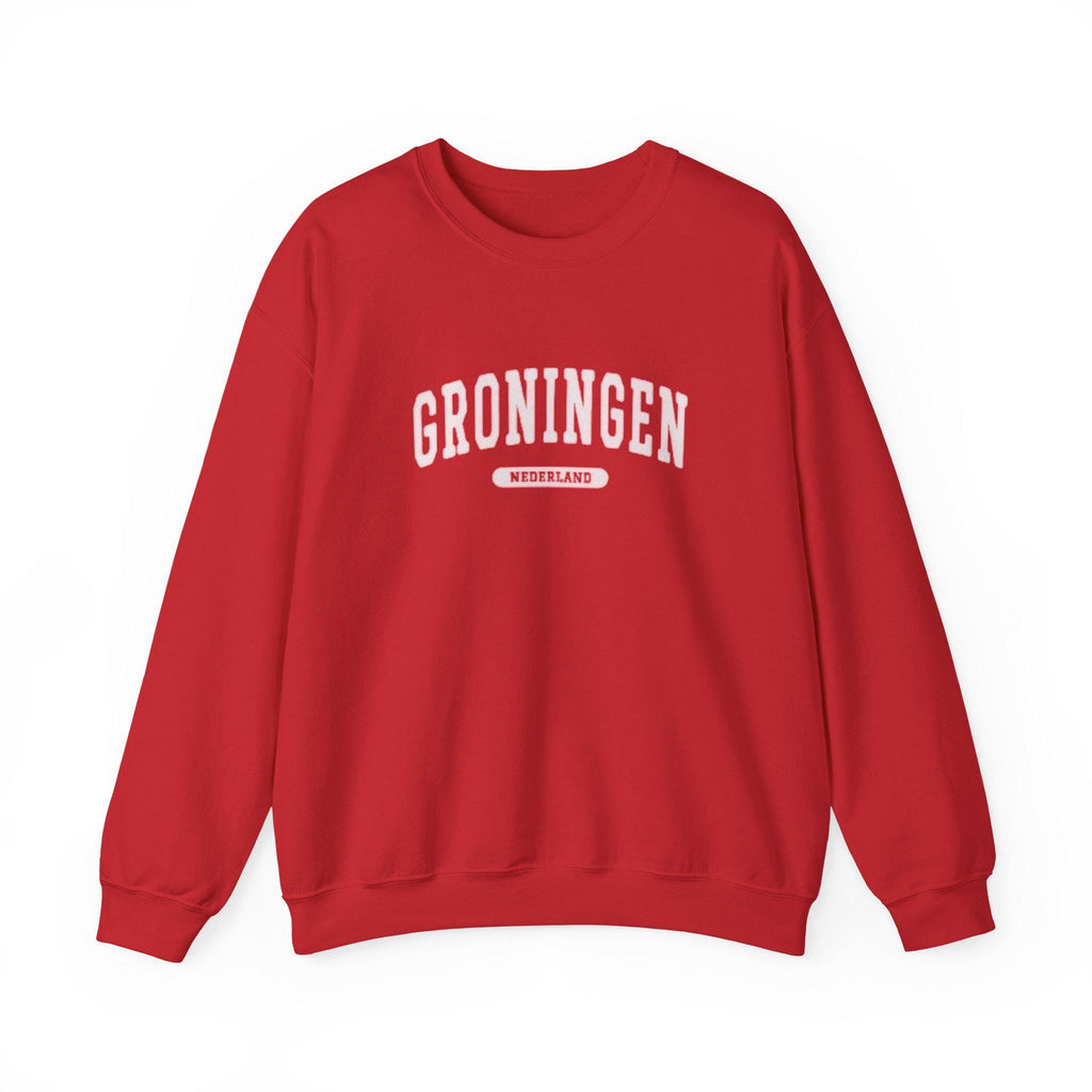Groningen Crewneck Sweatshirt | Cozy Dutch City Sweater | Groningen University Gift | Unisex Netherlands Apparel