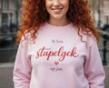 Dutch Valentine Sweatshirt | Ik ben stapelgek op jou | Cozy European Love Crewneck | Romantic Valentines Day Gift