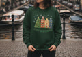 Dutch Christmas Sweatshirt – Amsterdam Winter Holiday Sweater – Netherlands Christmas Jumper – Dutch Canal Houses Pullover – European Holida