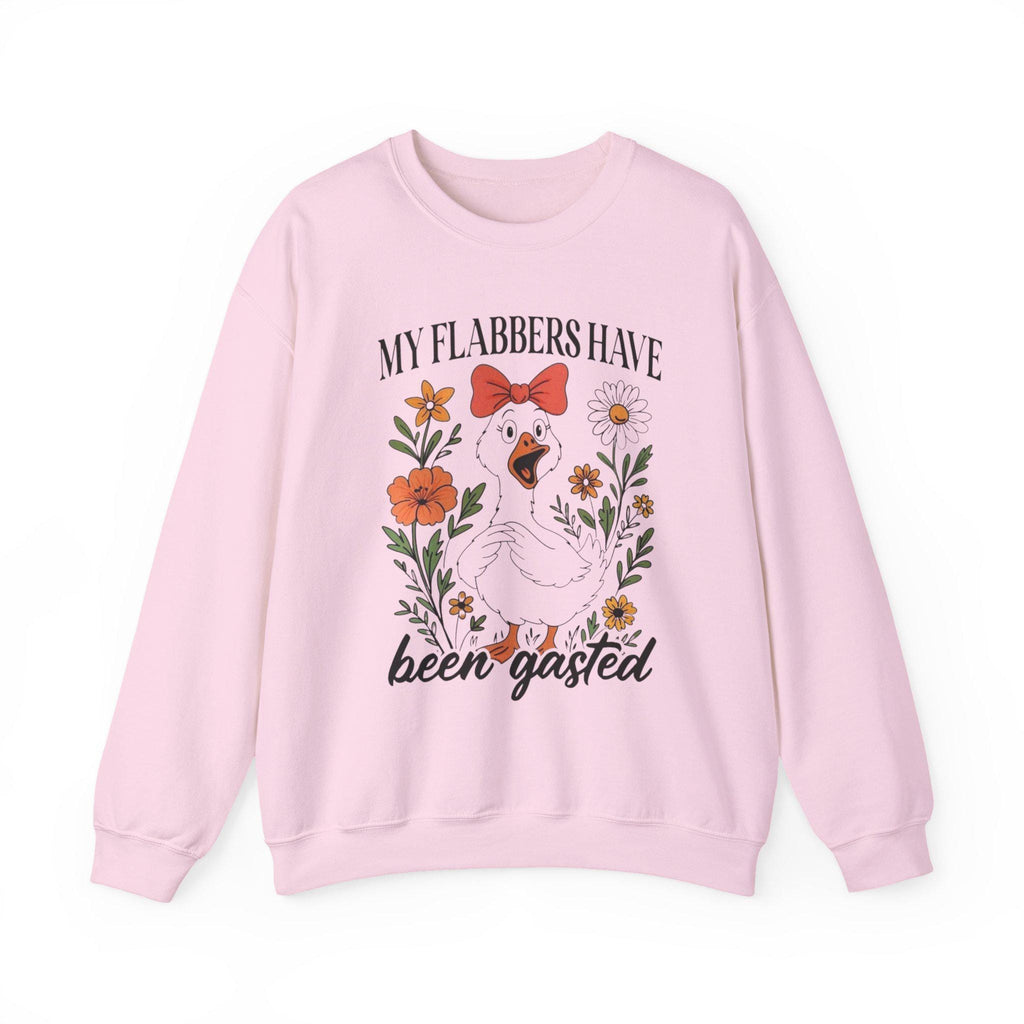 Funny Goose Sweatshirt, Silly Bird Crewneck, Unisex Pullover
