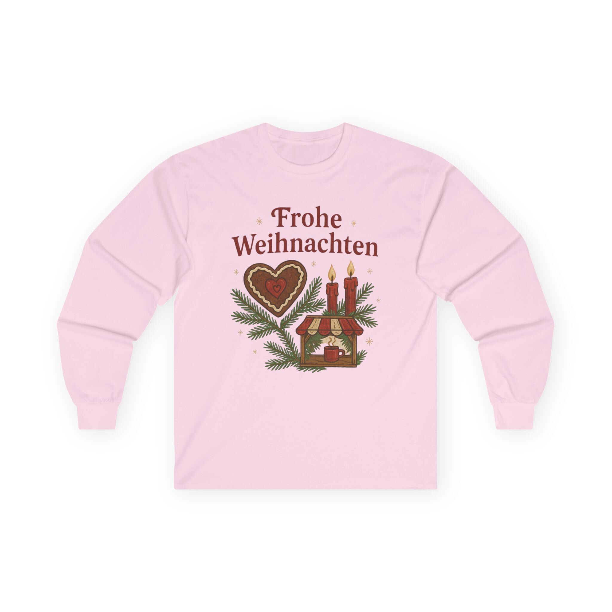 German Christmas St. Nicholas Shirt – Nikolaus Vintage Long Sleeve Tee | European Holiday Top