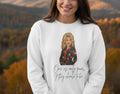 Dolly Parton Inspired Sweatshirt | Retro Country Icon Quote Crewneck | One Is Only Poor If They Choose to Be