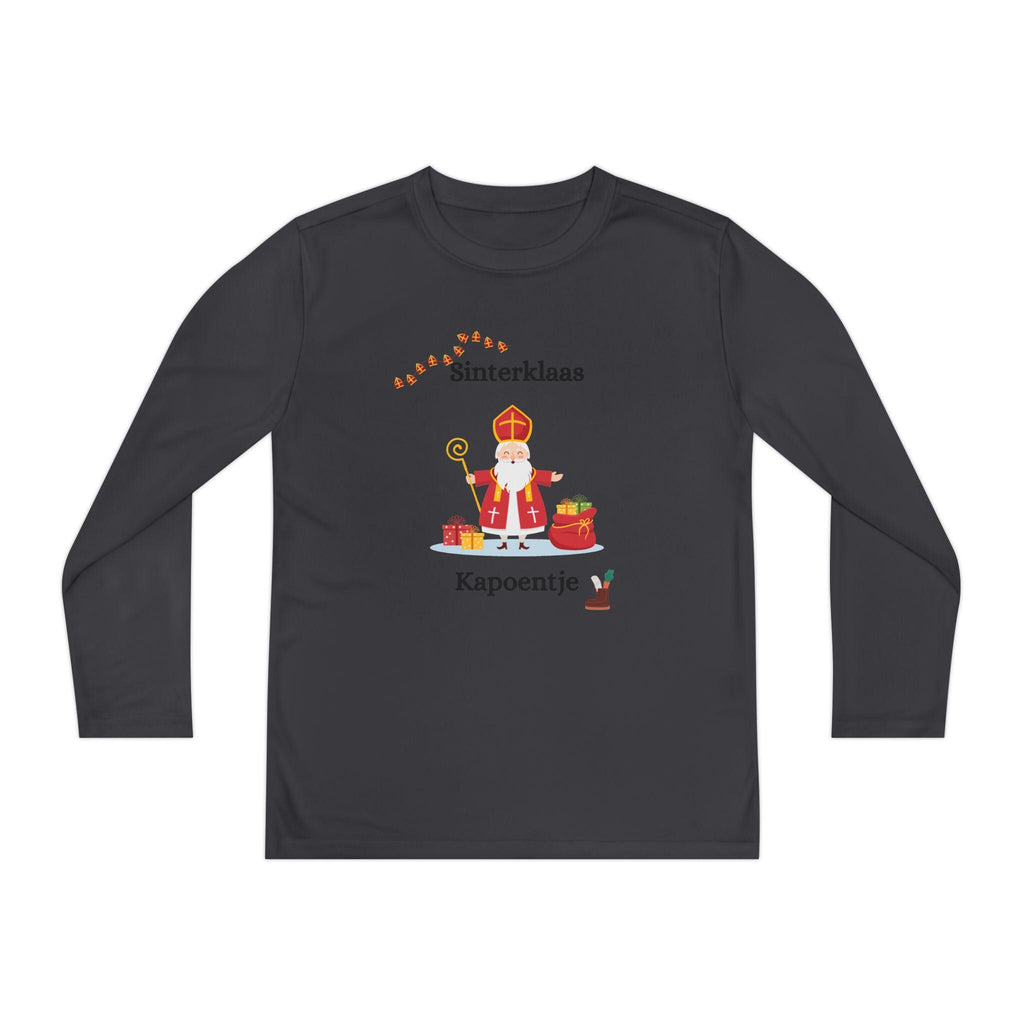 Youth Sinterklaas Long Sleeve Shirt • Dutch Holiday Kids Tee • Saint Nicholas Christmas Top