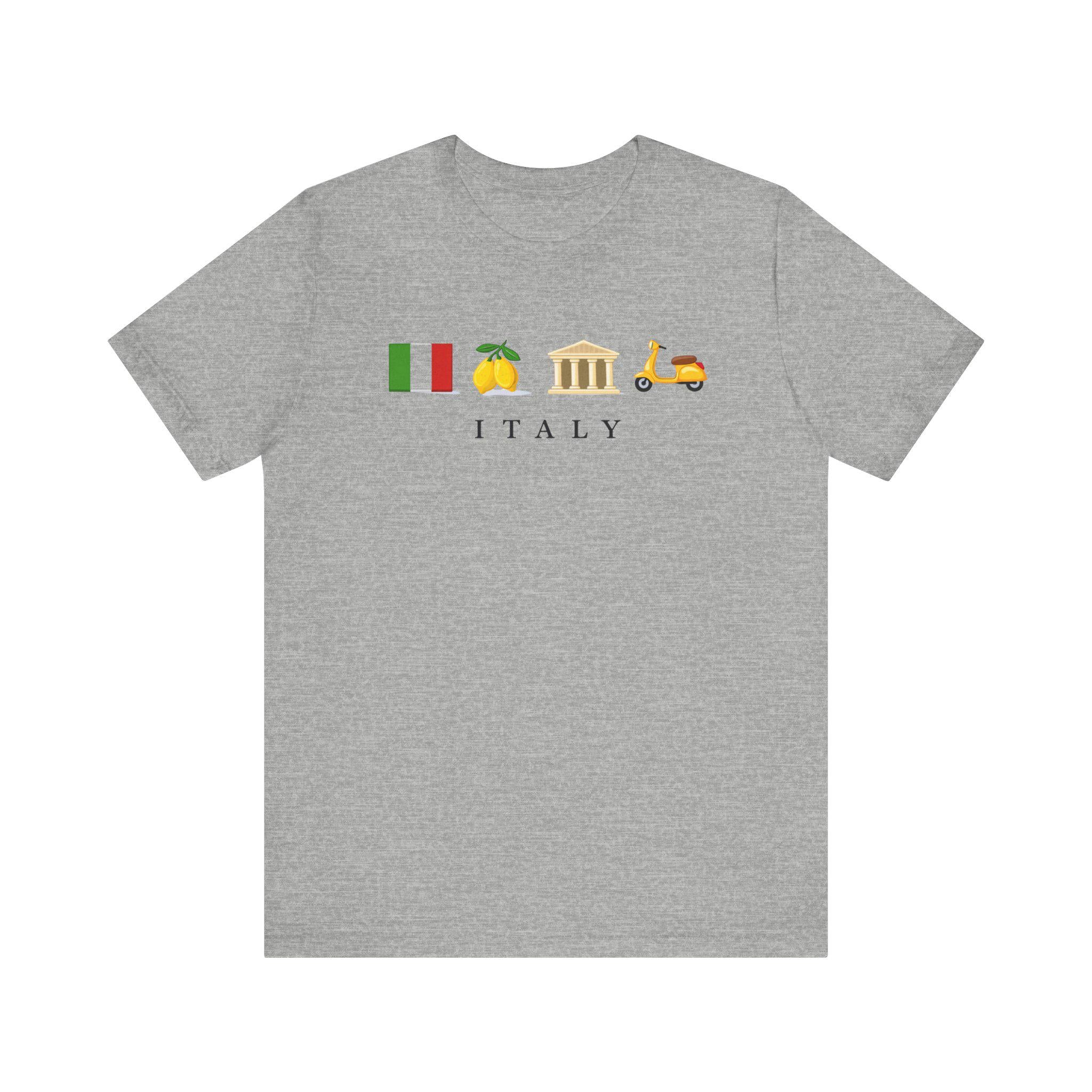 Italy Travel Shirt, Italian Vacation, Amalfi Coast Shirt, Vespa Lemon Italy Graphic Tee, Italian Summer Shirt, Italy Tourist Gift, Europe