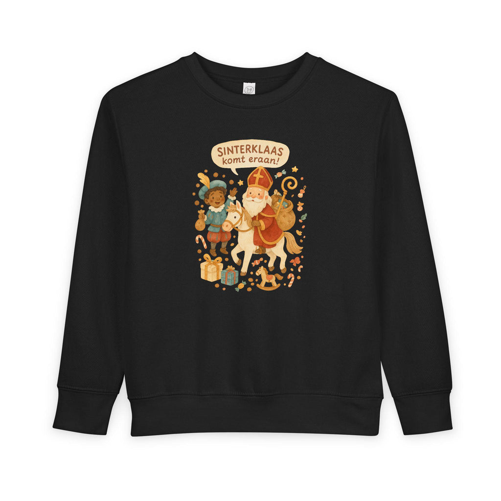Sinterklaas Toddler Sweatshirt – Dutch Christmas Kids Jumper – Sinterklaas Gift – Dutch Holiday Sweater – European Christmas Shirt for Kids