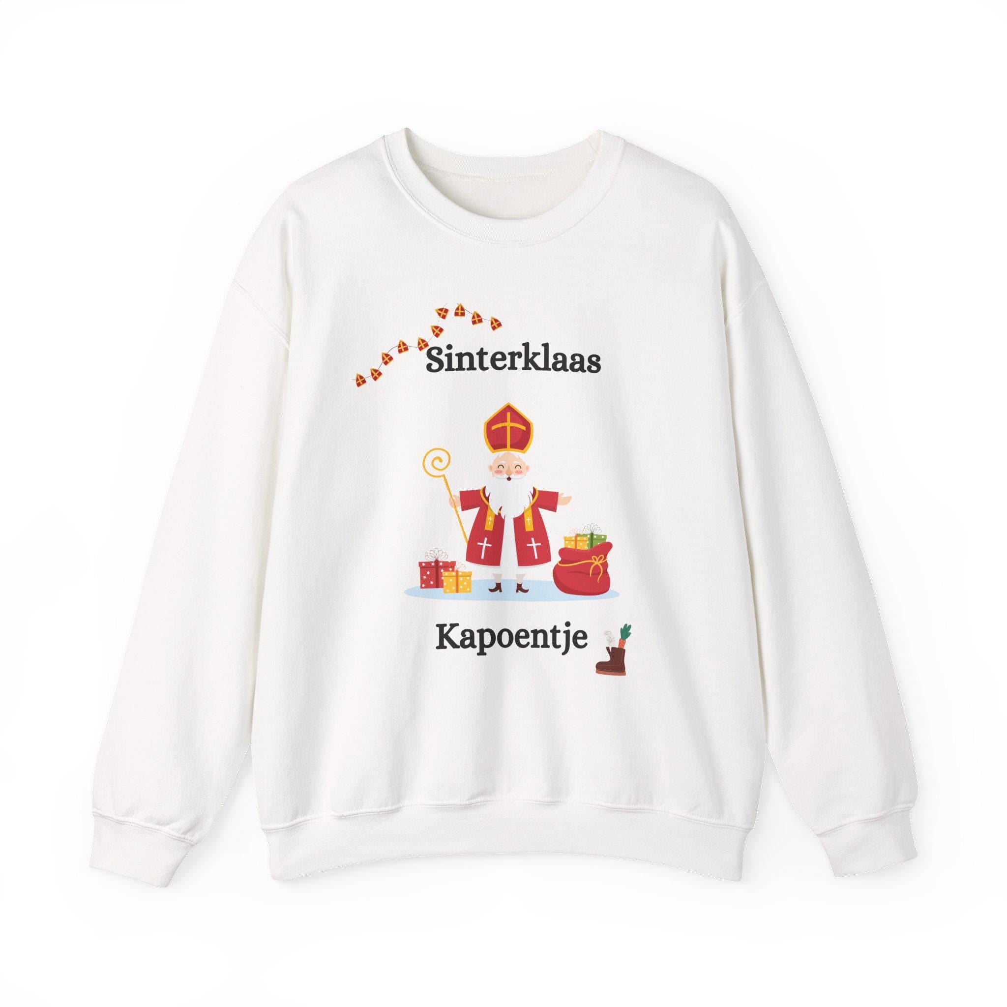 Sinterklaas Sweatshirt • Dutch Christmas Crewneck • Kapoentje Sweater • Netherlands Holiday Tradition Shirt • Cozy Saint Nicholas Pullover