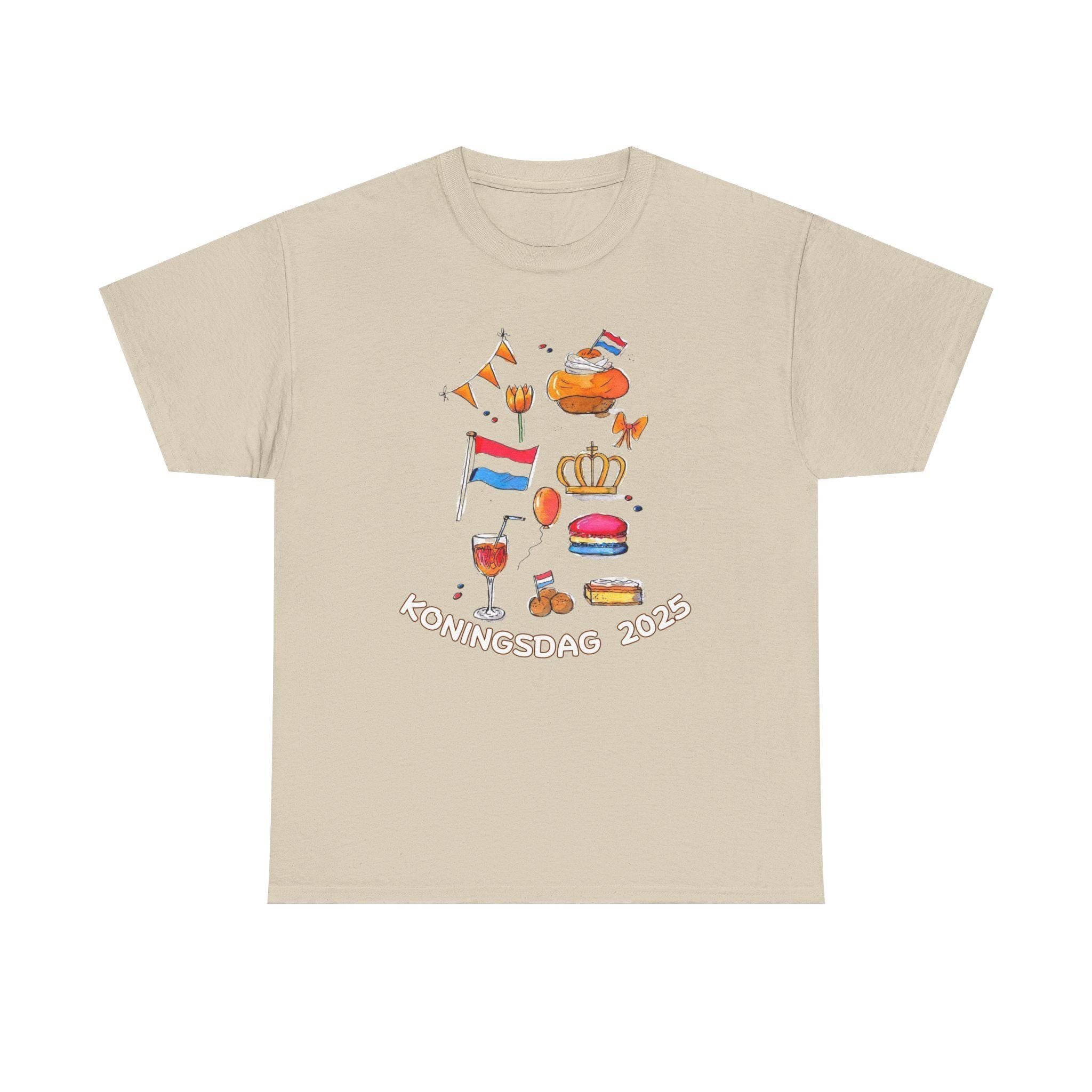 Koningsdag 2025 T Shirt | Dutch Kings Day Shirt | Netherlands Orange Tee | Holland Celebration Shirt | Dutch Pride Gift