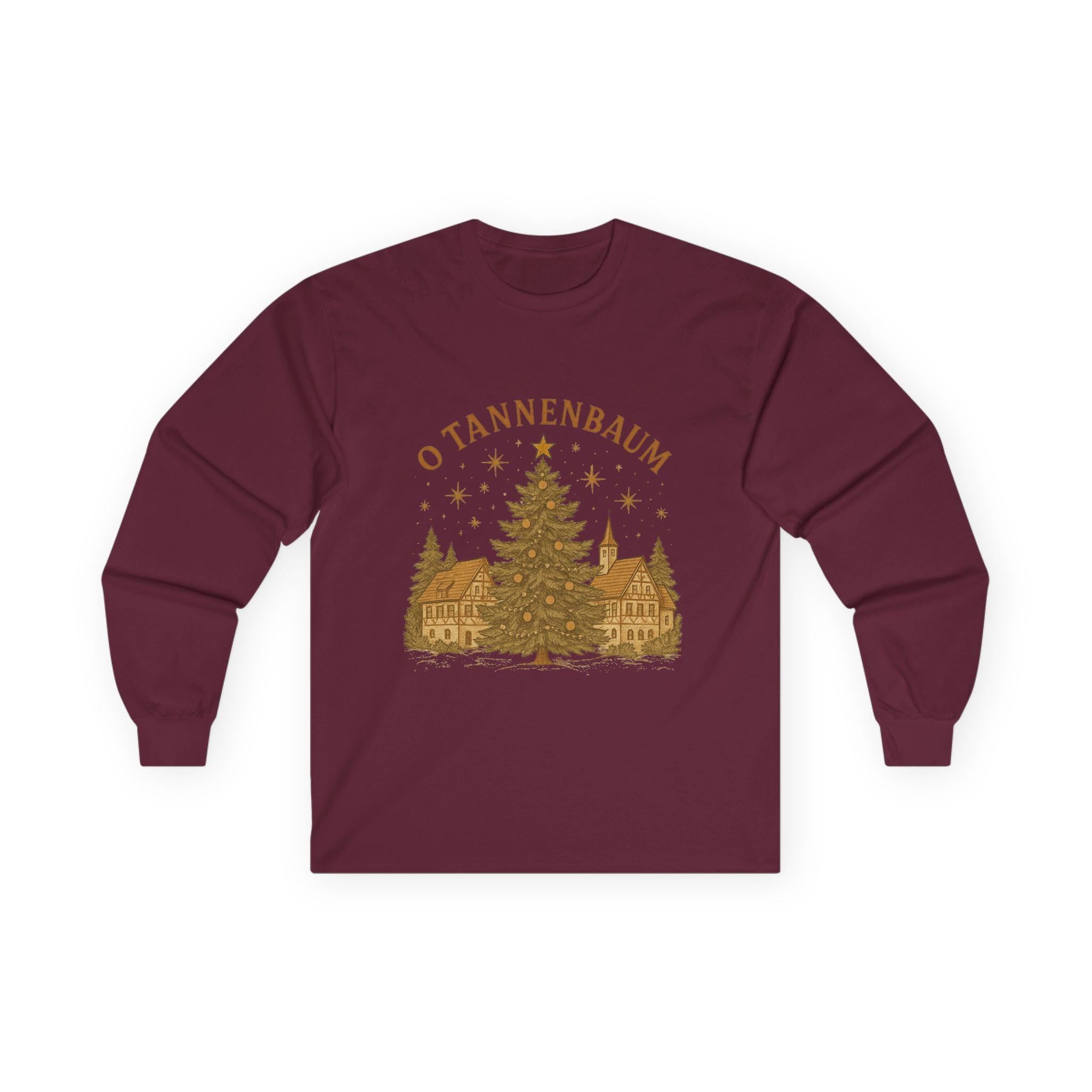 German Christmas St. Nicholas Shirt – Sinterklaas Nikolaus Tee | European Holiday Long Sleeve | Vintage Christmas Top