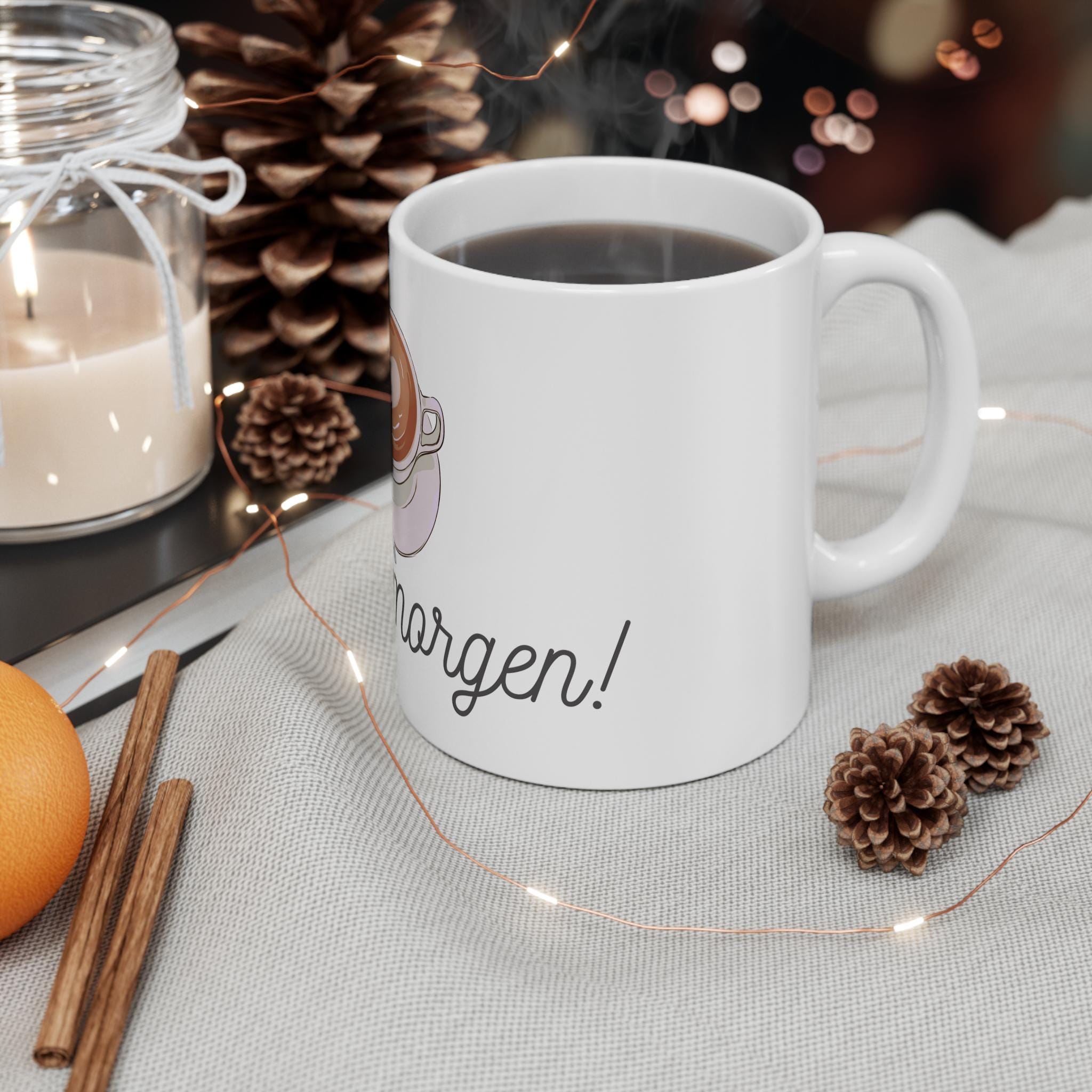 Goedemorgen Mug – Dutch Coffee Cup, 11oz Morning Tea Mug, Cute Netherlands Gift, Cozy European Kitchenware