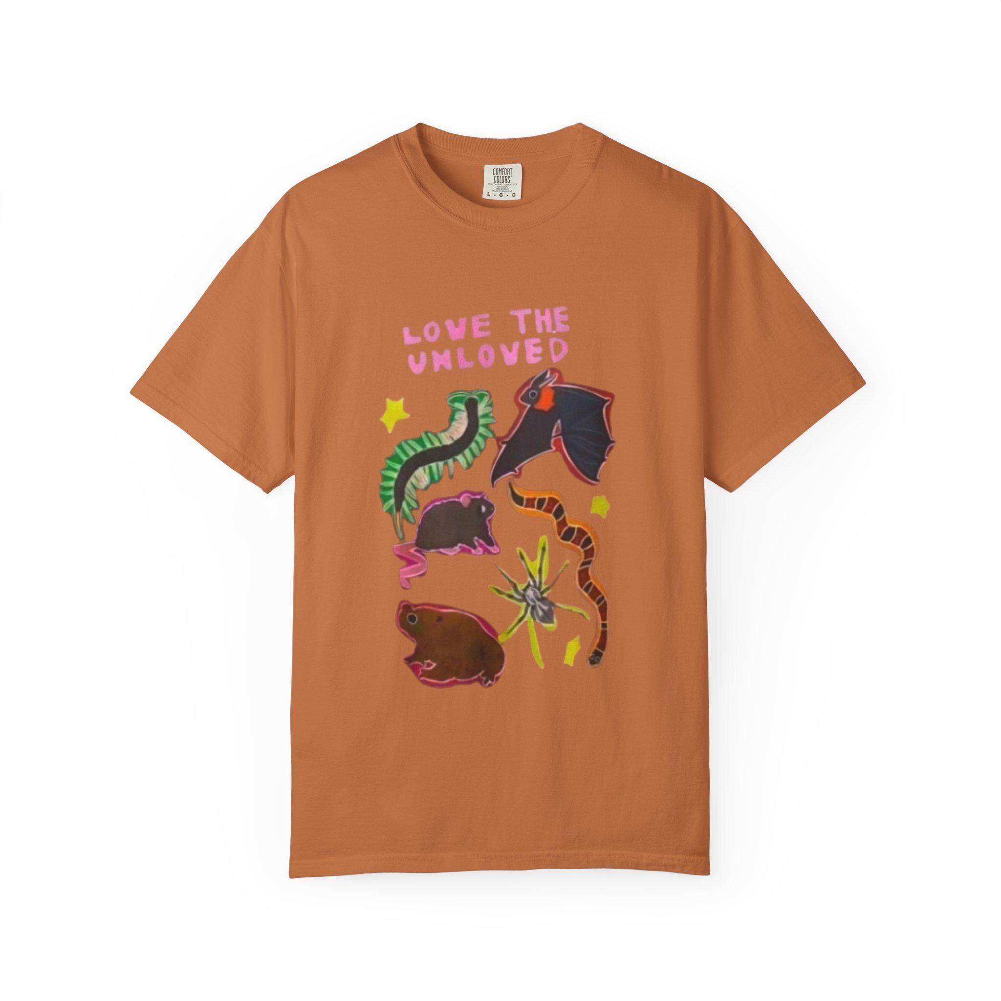 Love the Unloved Animals Shirt – Bats, Snakes, Frogs & Critters Tee, Eco-Friendly Nature Lover Gift, Wildlife Conservation T-Shirt