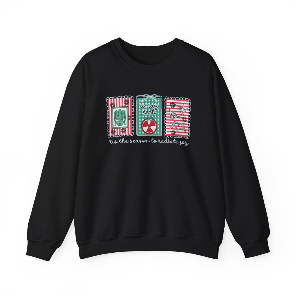 X-Ray Tech Christmas Sweatshirt – Radiology Holiday Crewneck, Funny Medical Xmas Gift, Radiologic Tech Apparel