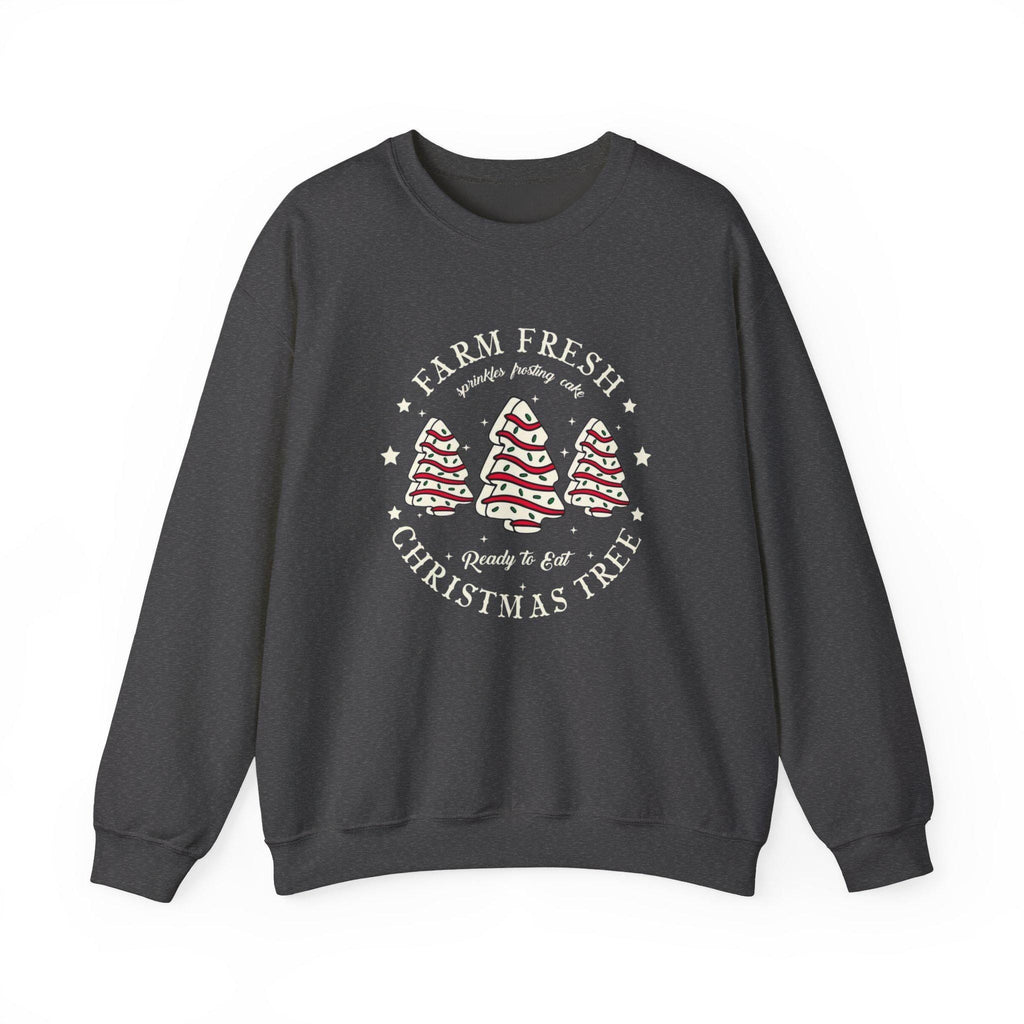 Christmas Tree Crewneck Sweatshirt | Cozy Holiday Sweater | Winter Festive Unisex Crew | Christmas Gift