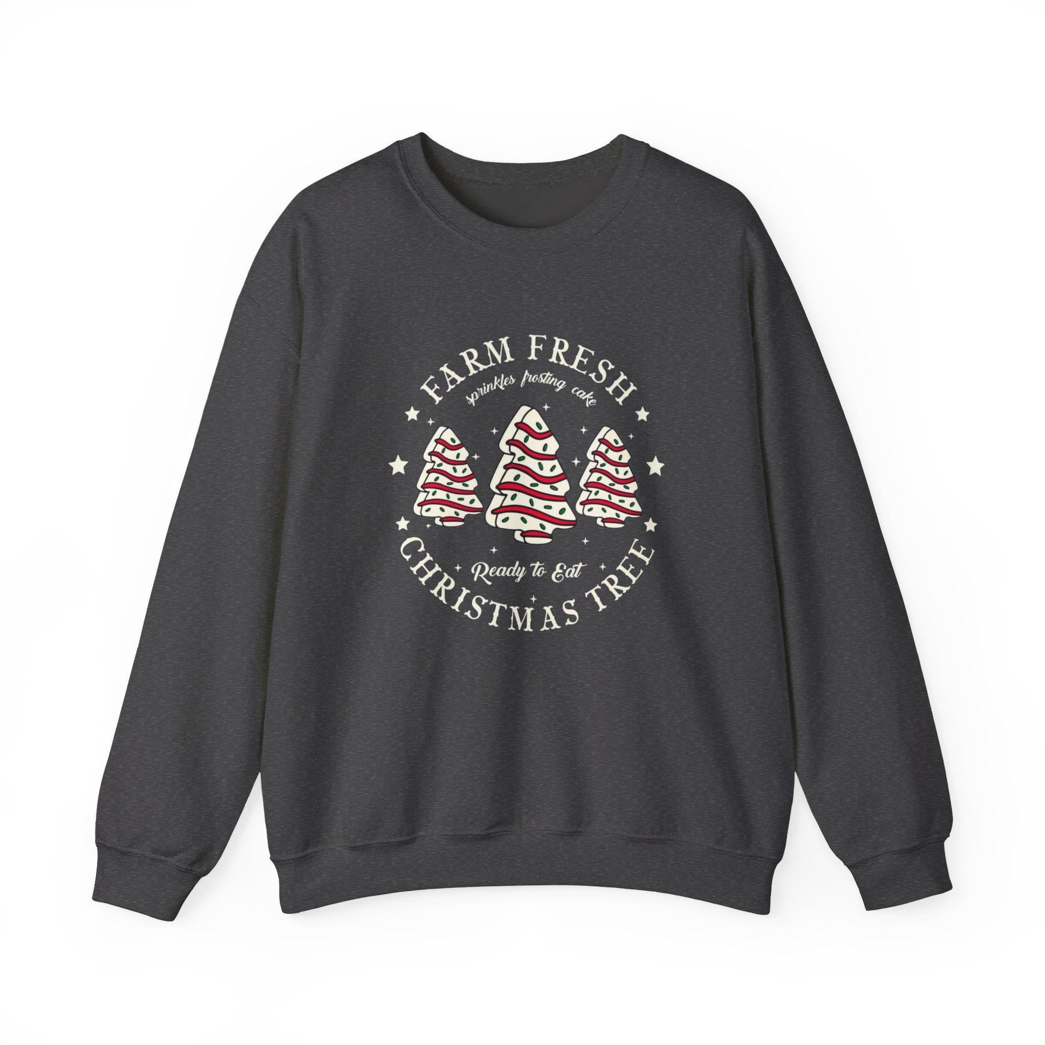 Christmas Tree Crewneck Sweatshirt | Cozy Holiday Sweater | Winter Festive Unisex Crew | Christmas Gift