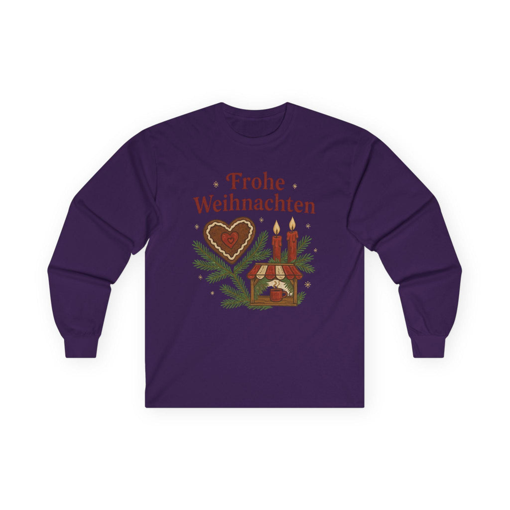 German Christmas St. Nicholas Shirt – Nikolaus Vintage Long Sleeve Tee | European Holiday Top