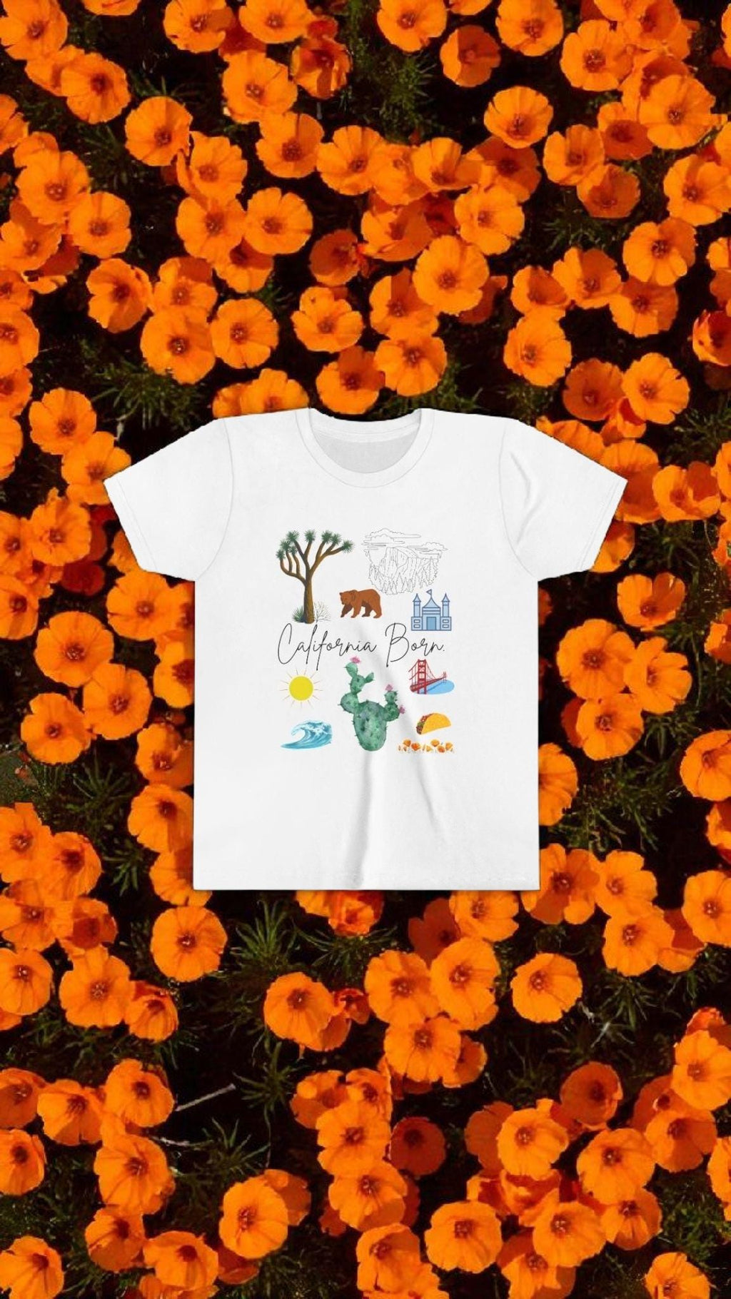 California Bear Kids T-Shirt – Youth Adventure Tee, Summer Graphic Shirt, Cute California Gift