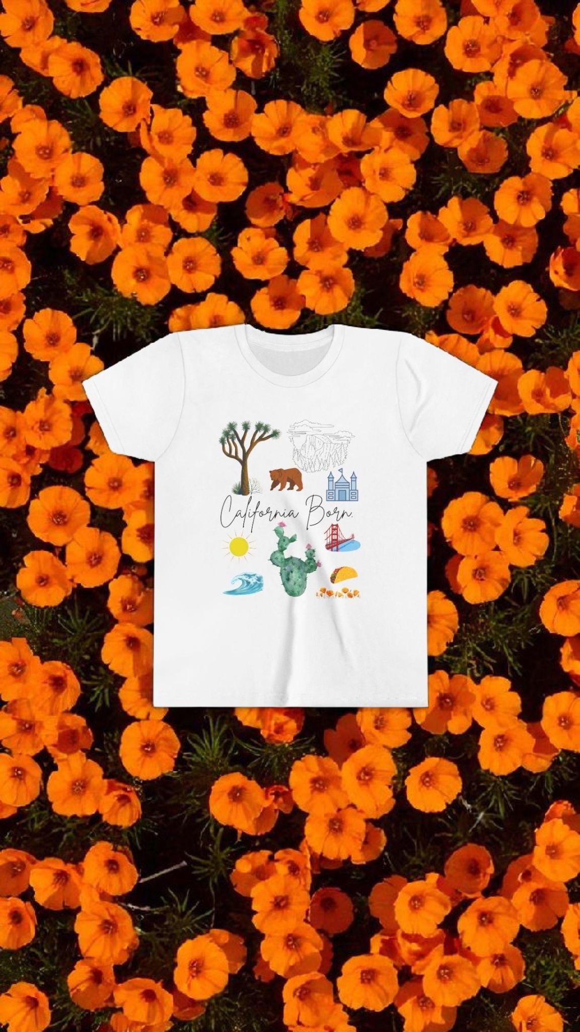 California Bear Kids T-Shirt – Youth Adventure Tee, Summer Graphic Shirt, Cute California Gift