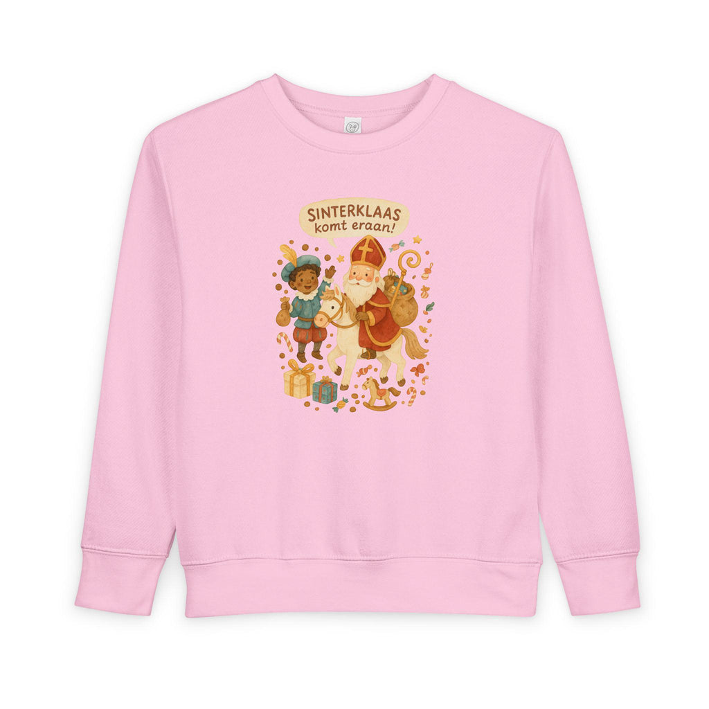 Sinterklaas Toddler Sweatshirt – Dutch Christmas Kids Jumper – Sinterklaas Gift – Dutch Holiday Sweater – European Christmas Shirt for Kids