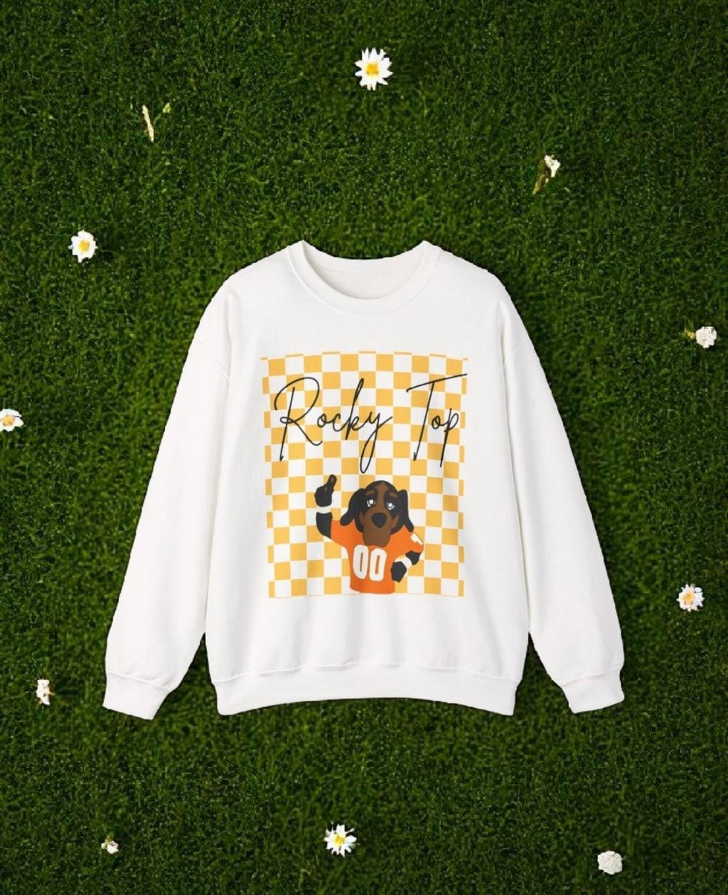Rocky Top Crewneck Sweatshirt • Tennessee Fall Shirt • Cozy Unisex Vols Spirit Pullover • Dog Lover Gift • Game Day Apparel