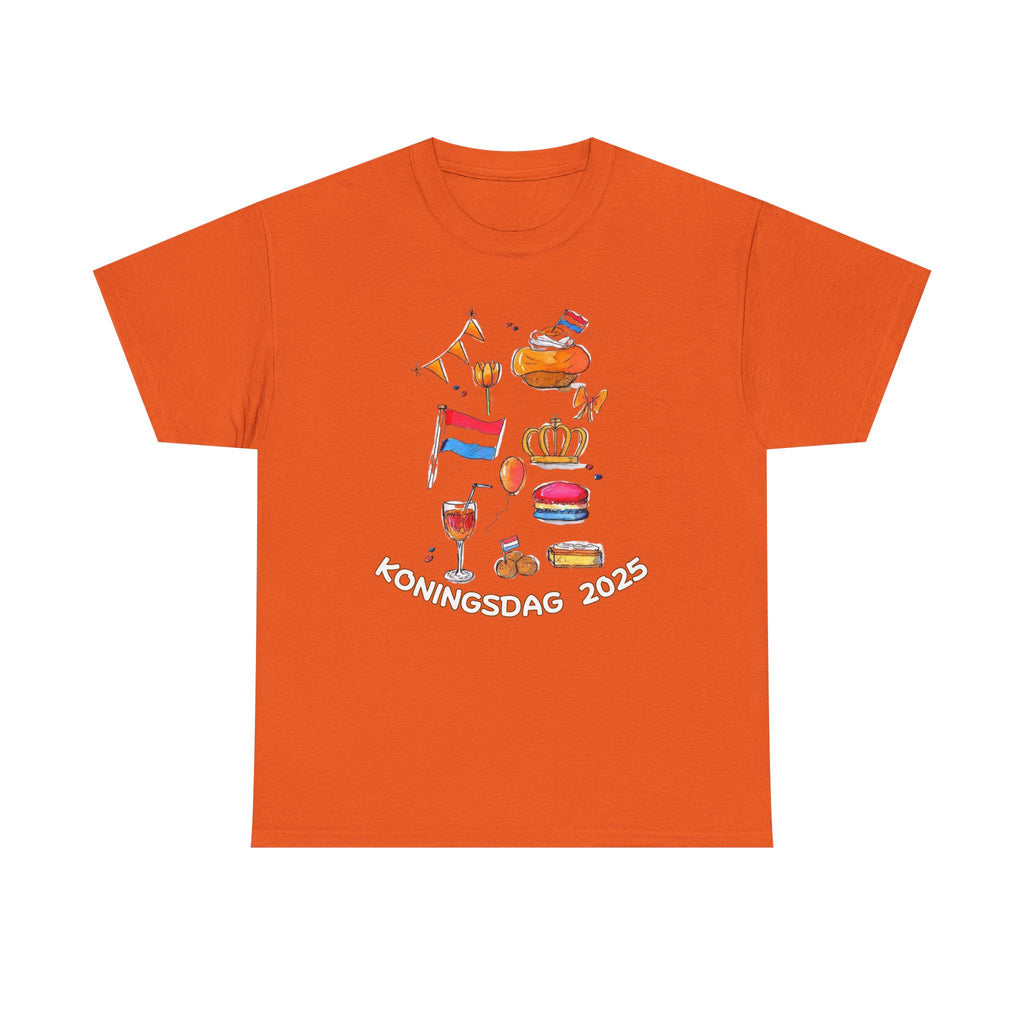 Koningsdag 2025 T Shirt | Dutch Kings Day Shirt | Netherlands Orange Tee | Holland Celebration Shirt | Dutch Pride Gift