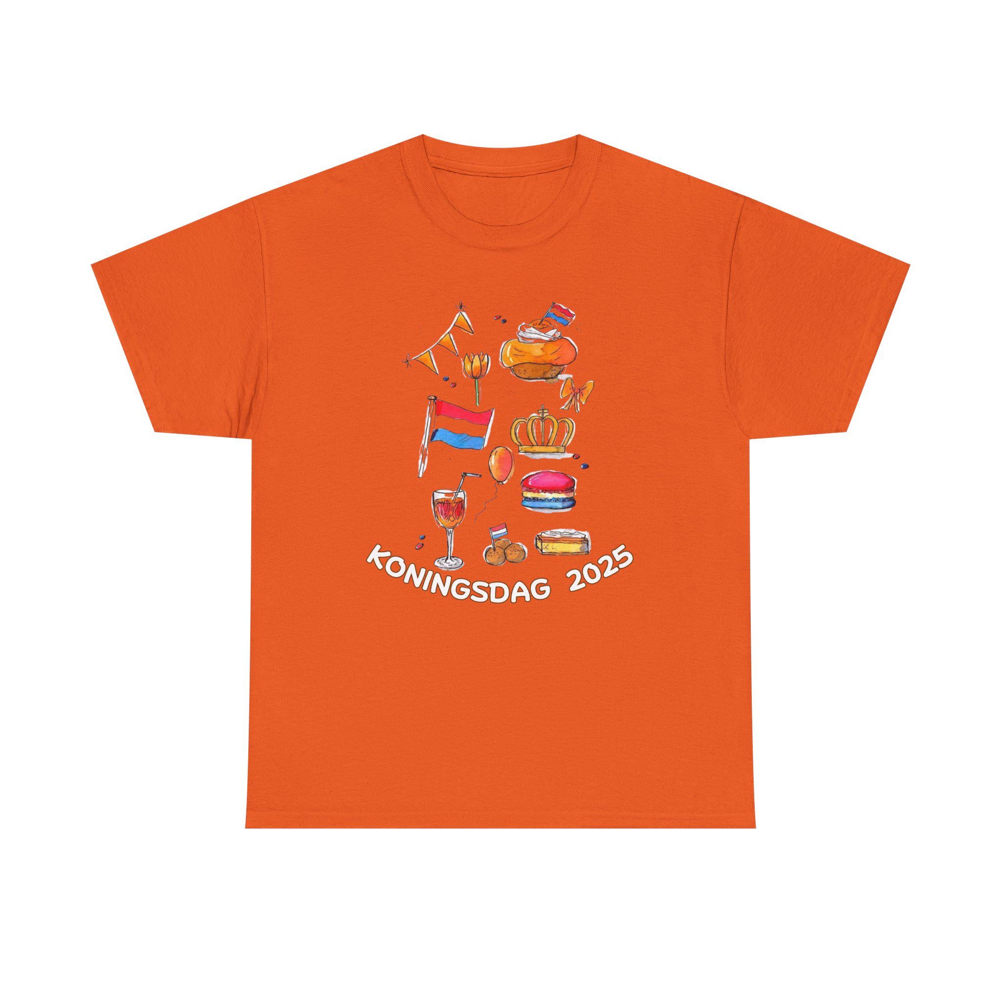Koningsdag 2025 T Shirt | Dutch Kings Day Shirt | Netherlands Orange Tee | Holland Celebration Shirt | Dutch Pride Gift
