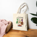 Meet Me in Louisiana Tote Bag | New Orleans Icons Tote | Mardi Gras Riverboat Canvas Bag | Louisiana Gift