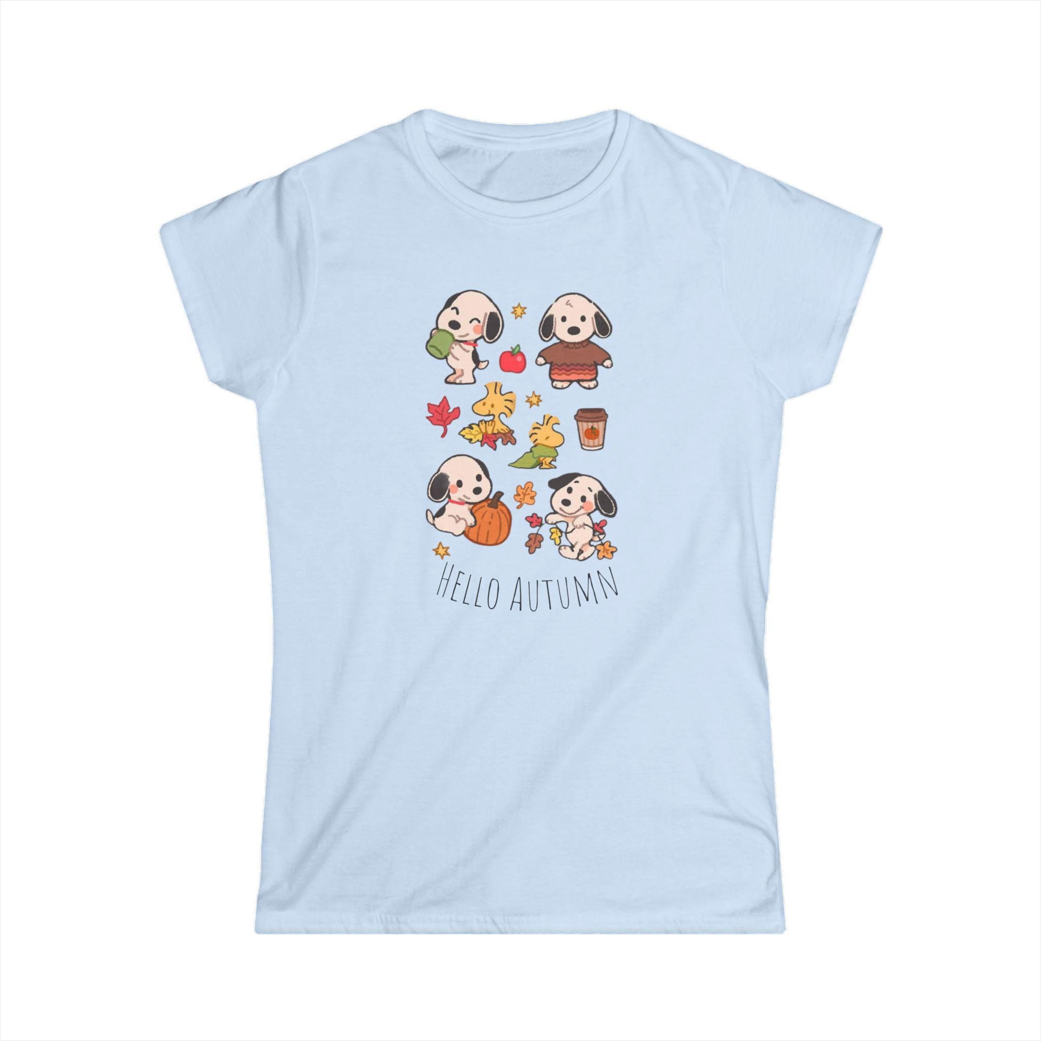 Hello Autumn Shirt, Fall Women’s Tee, Cute Pumpkin Fall Shirt, Cozy Autumn Vibes, Gezellig Shirt, Seasonal Graphic Tee, Gift for Her